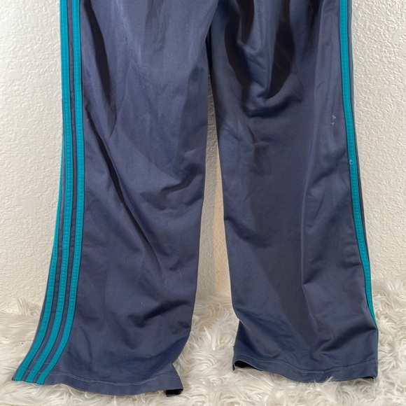 ADIDAS BASKETBALL THREE STRIPE FITNESS PANTS Front Pockets Z35365 Size Large - Picture 9 of 12
